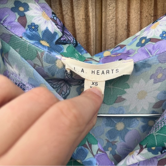 Pacsun LA Hearts Button Down Top - Picture 6 of 8
